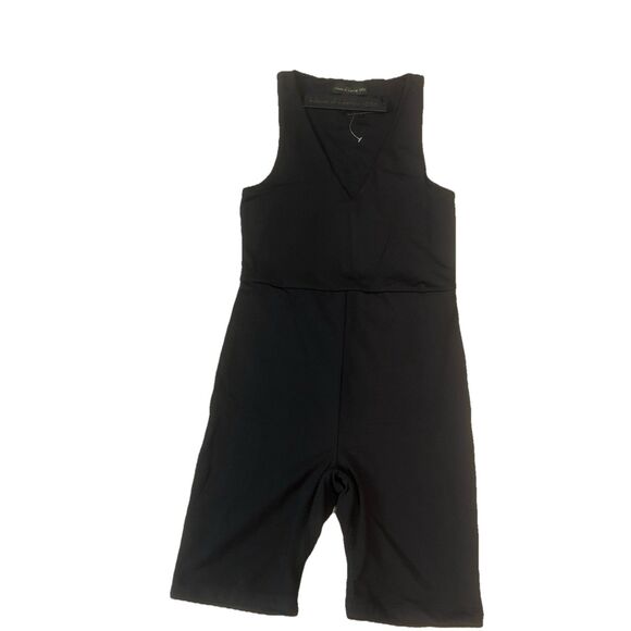 House of Harlow 1960 Black Bodycon All-In-One Bodysuit Womens Size XS - Picture 2 of 11